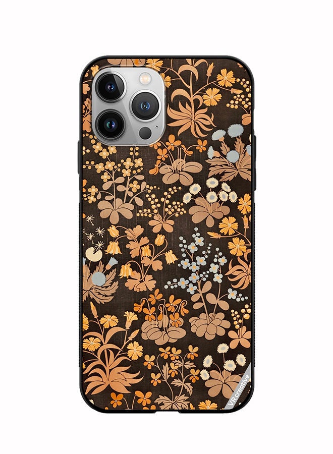 VR CREATIVE Protective Case Cover For Apple iPhone 11 Pro Max Brownie Flower Design Multicolour - Image 1