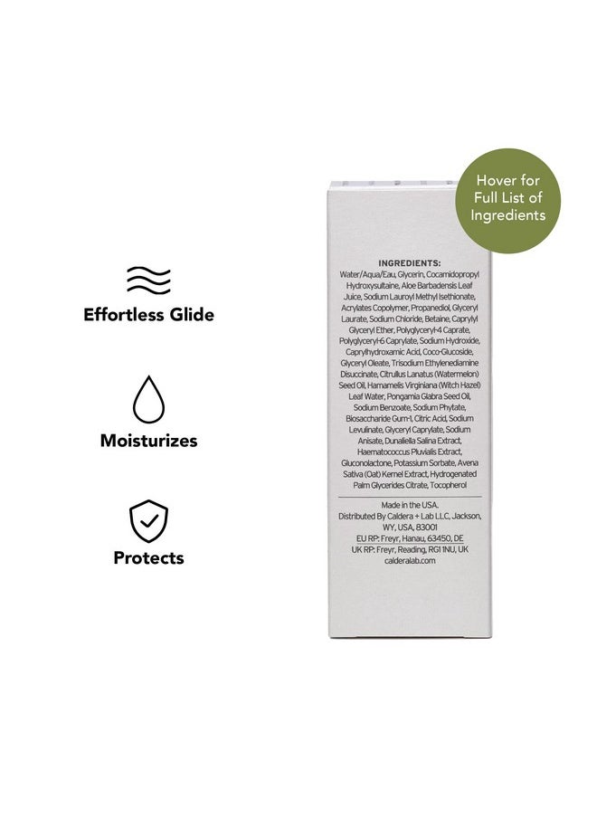 Caldera + Lab The Smooth Certified, Vegan, Exfoliating & Organic Shaving Elixir With Antioxidant Botanicals  - Image 2