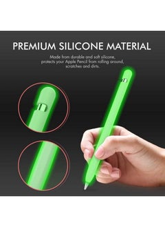 Ahastyle Antislip Case Sleeve Silicone Protective Skin [ Added Cable Adapter Tether Kit] Compatible With Apple Pencil 1St Generation  - Image 4