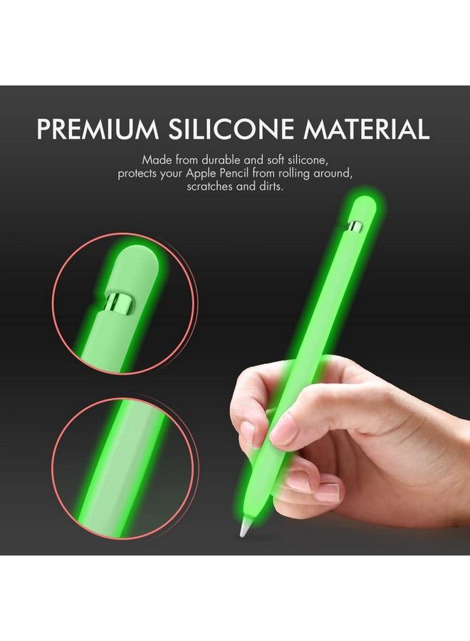Ahastyle حافظة مضادة للانزلاق من السيليكون لحماية القلم [مجموعة ربط محول الكابل المضافة] متوافقة مع قلم أبل الجيل الأول - Image 4
