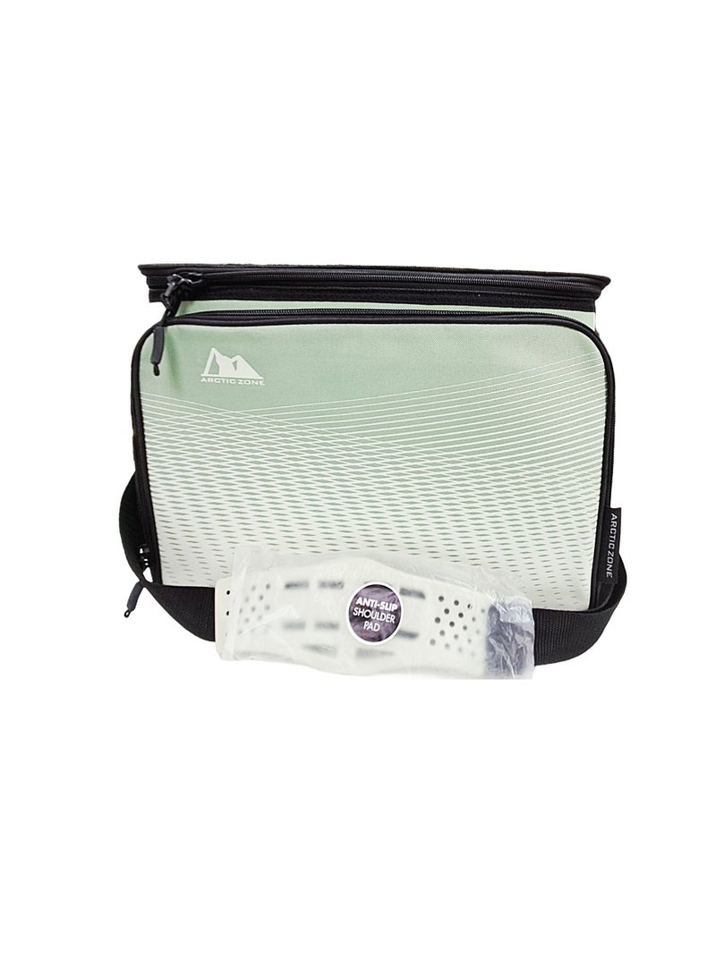Arctic Zone Tabletop Cooler, 40 Can Capacity Collapsible 2 Drink Holders - Image 1