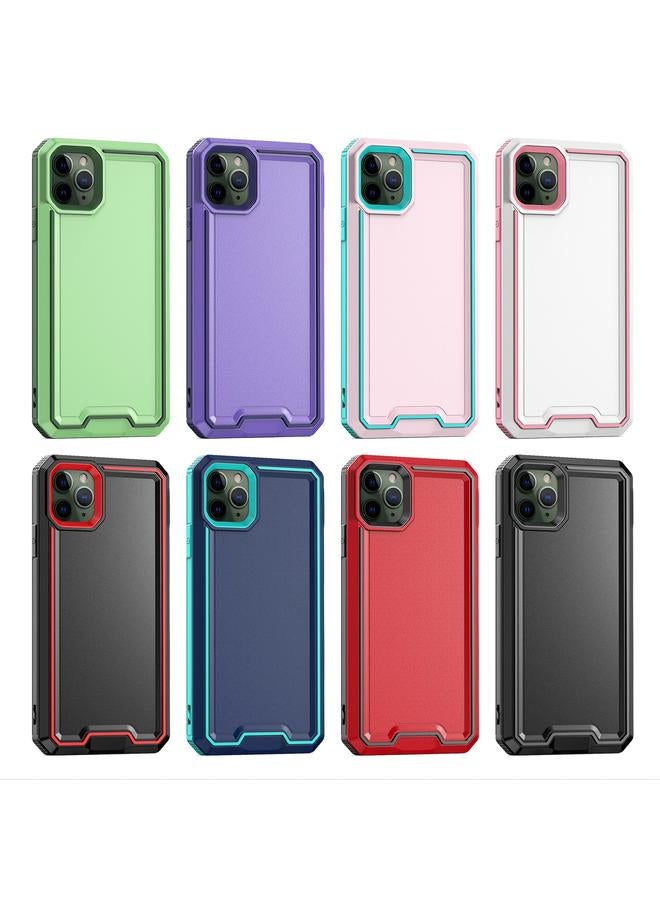 زبون جراب لهاتف iPhone 11 Pro Armour ثنائي اللون من مادة TPU + PC - Image 2