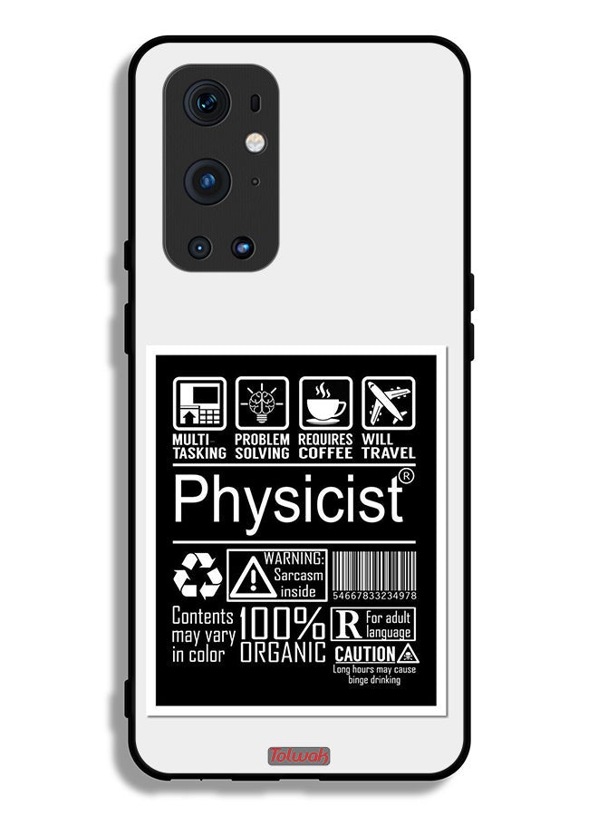 Tolwak OnePlus 9 Pro 5G Protective Case Cover Physicist Sticker - Image 2