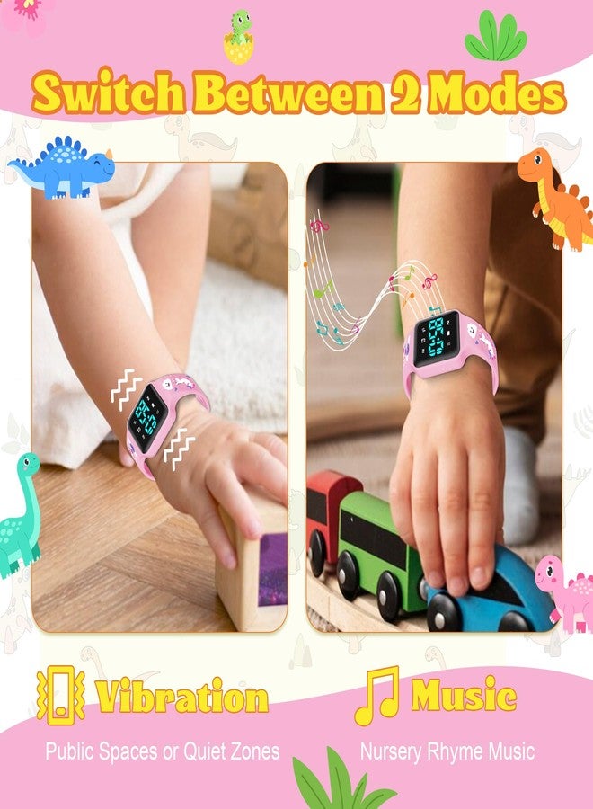 VTAIGE Toddler Potty Training Set - Potty Training Watch with Musical/Vibration Alerts, Fun Board Book, Progress Chart & Reward Stickers - Interactive Toilet Learning Kit for Boys and Girls Ages 2-5 - Image 3