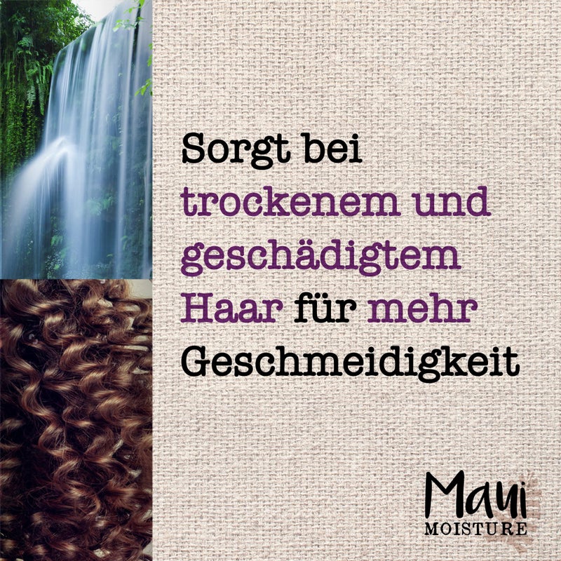 MAUI MOISTURE قناع شعر زبدة الشيا من ماوي مويستشر للشعر الجاف والتالف، 340 جرام - Image 4