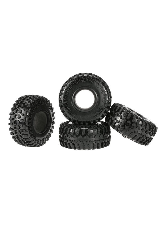 NIBEMINENT 4-Piece Rock Terrain Tyre For 1/10 RC4WD D90 Axial SCX10 RC Crawler - Image 1