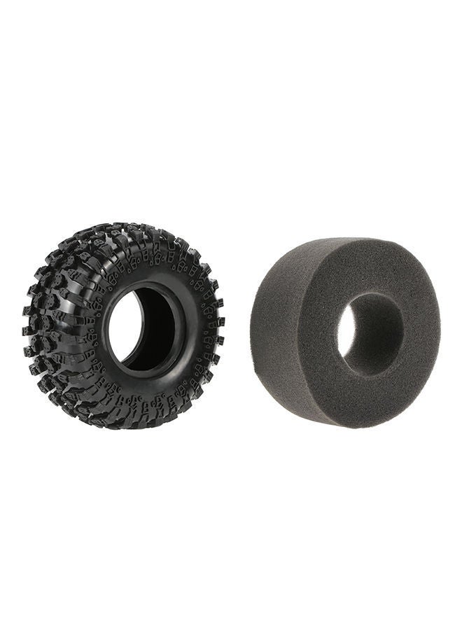 NIBEMINENT 4-Piece Rock Terrain Tyre For 1/10 RC4WD D90 Axial SCX10 RC Crawler - Image 2