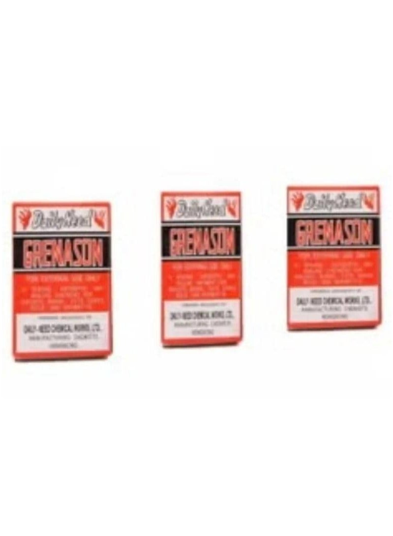 Grenade Grenason ointment for hemorrhoids and burns, 3 pack