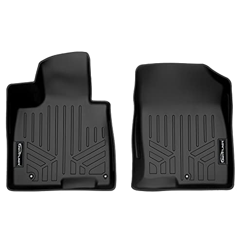 SMARTLINER All Weather Custom Fit Floor Mats 1st Row Liner Set Compatible with 20222025 Hyundai Santa Cruz