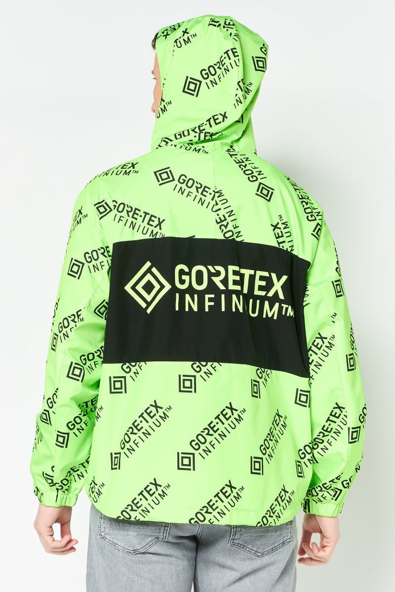 SELECTED Men Graphic Print Wind Breaker Jacket, Multicolor - Image 4