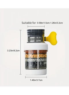 Rozino 1pc Six-layer Filter Cylindrical Bubbler, Faucet Filter Splash-proof Head Bubbler  - Image 3