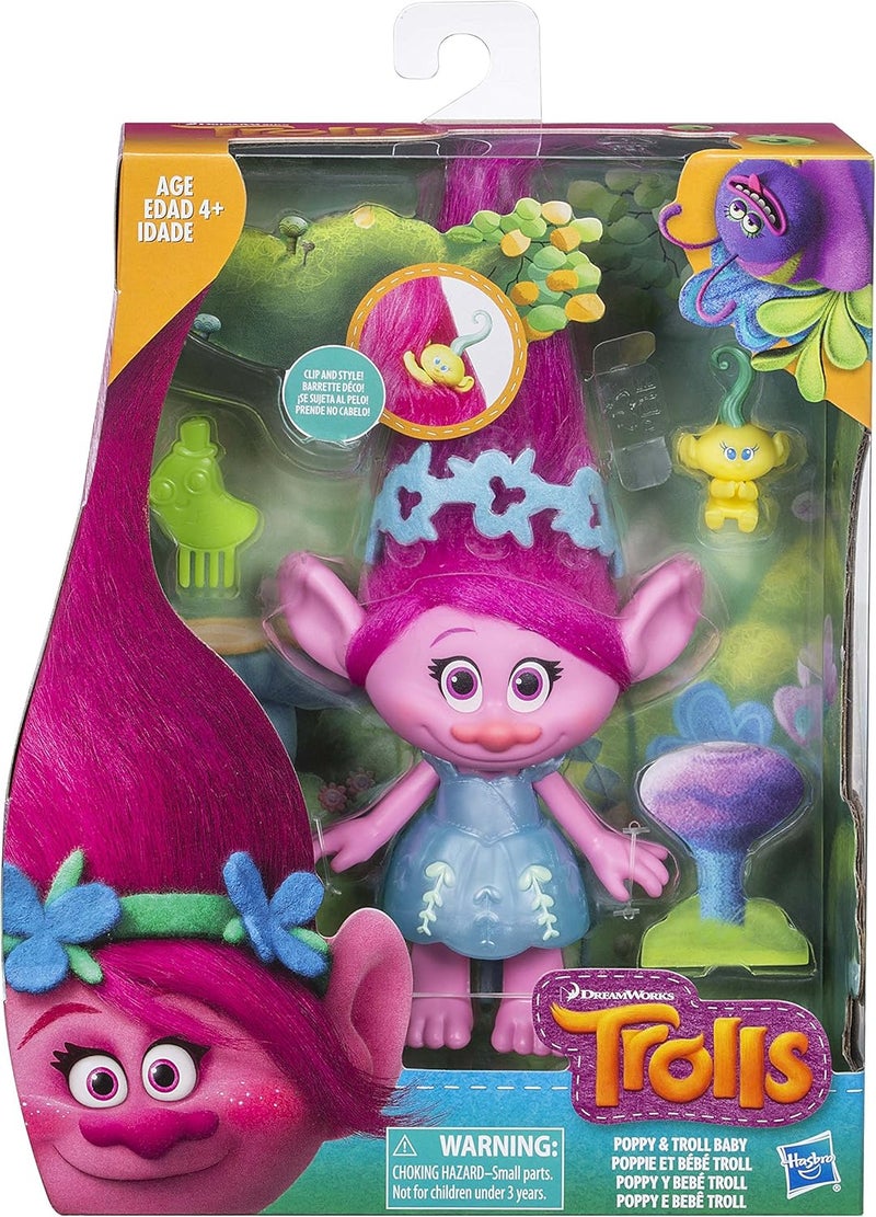 Trolls TROLLS Babies in Hair Fashion Dolls and Accessories Assortment - Image 2
