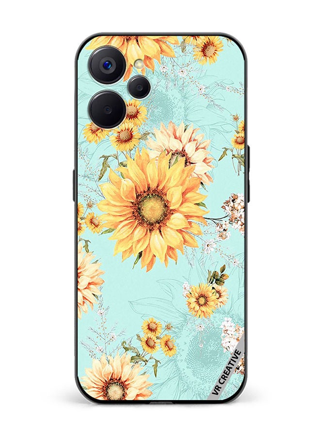 VR CREATIVE Protective Case Cover For Realme 10 5G Flower Design Multicolour - Image 1