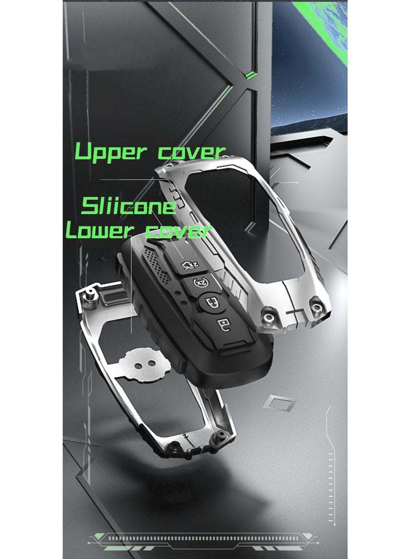 Key Fob Cover Case Protector fit for Ford 2018-2025 Fusion Explorer F150 Escape Edge Expedition F150 Raptor F250 F350 F450 F550 Maverick Mustang Ranger Transport Bronco Ecosport Mondeo 3/4/5 Buttons - Image 4