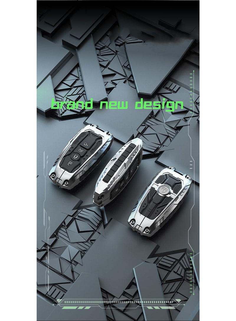 Key Fob Cover Case Protector fit for Ford 2018-2025 Fusion Explorer F150 Escape Edge Expedition F150 Raptor F250 F350 F450 F550 Maverick Mustang Ranger Transport Bronco Ecosport Mondeo 3/4/5 Buttons - Image 5