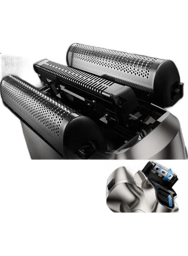 Qiman Electric Shaver Reciprocating Shaver German Imported Three-Blade Full Body Washable Portable Shaver Shaving Razor Gift For Boyfriend Father Birthday Gift Qm6102 - Image 1