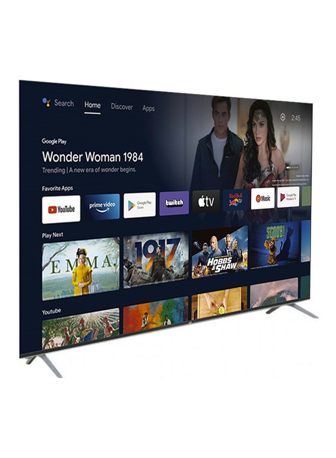 JVC 70 Inch Edgeless  4K UHD Google Smart TV | Google Assistant Voice Remote | Dolby Audio| Quad-Core Processor | Built-in Chromecast | Bluetooth - LT-70N7135 Black - Image 2