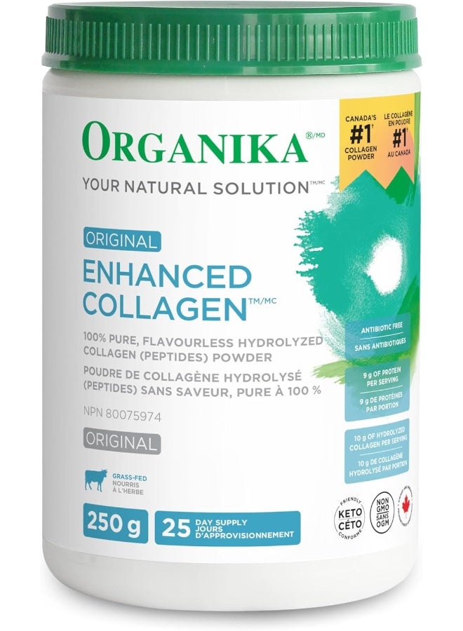 Organika Collagen Enhanced, 250 Gr - Image 1