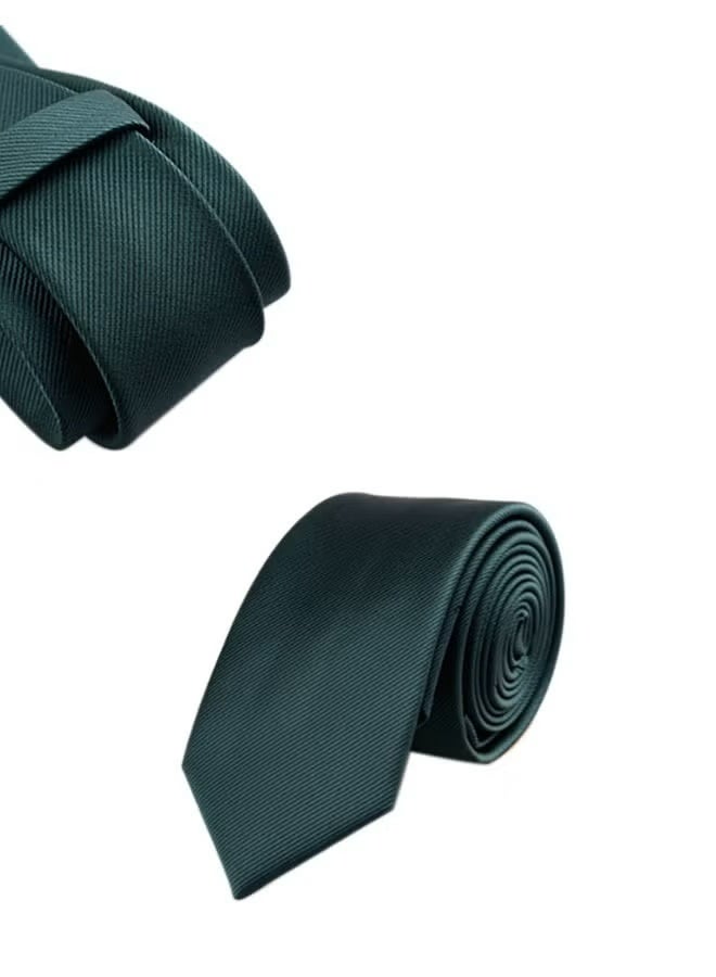 4pcs Men's Ties Solid Color Formal Mens Neckties 6cm for Business and Wedding Color Assorted - Image 2