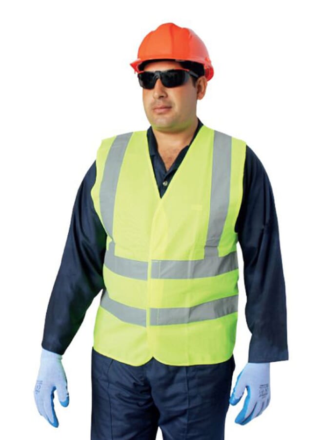 Reflective Safety Net Vest Orange Xxxl
