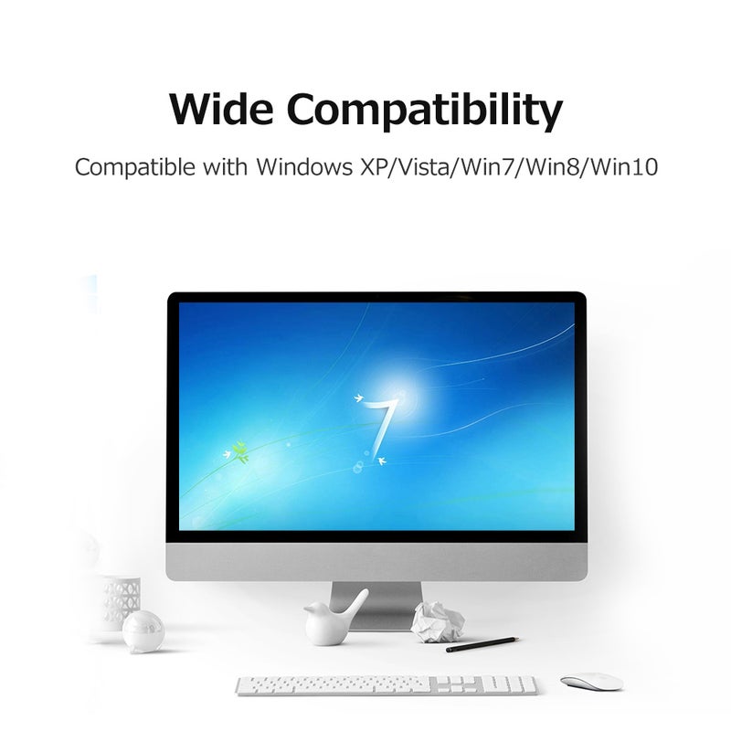 Mini Driver-free Wireless Network Card Portable USB Wireless Network Card USB WiFi Adapter Plug and Play for PC Laptop - Image 2