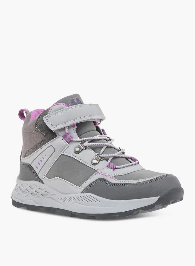 كابا حذاء رياضي للأولاد بشريط لاصق وتصميم متعدد الألوان