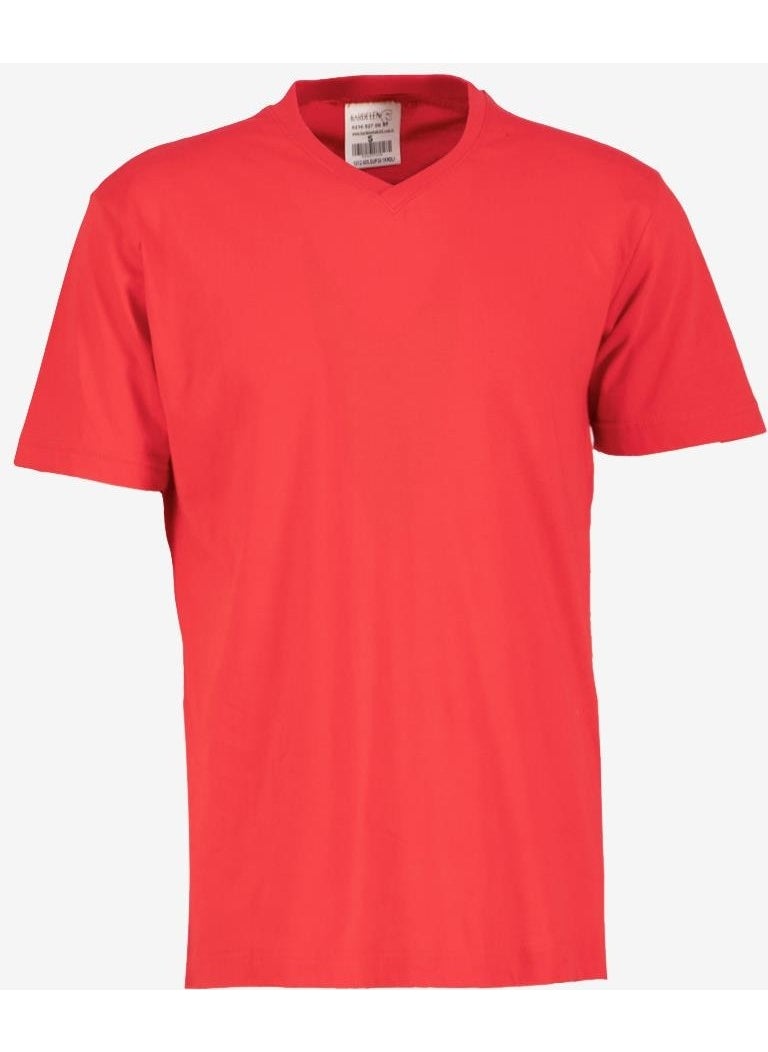 Kardelen İş Elbiseleri Snowdrop Work Clothes Galanthus V-Neck V Neck T-Shirt 