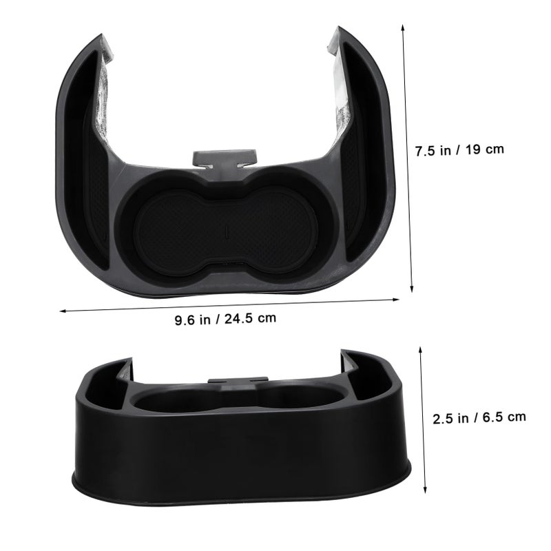Rear Seat Car Cup Holder Large Capacity Sturdy Backseat Storage Organizer - Image 3