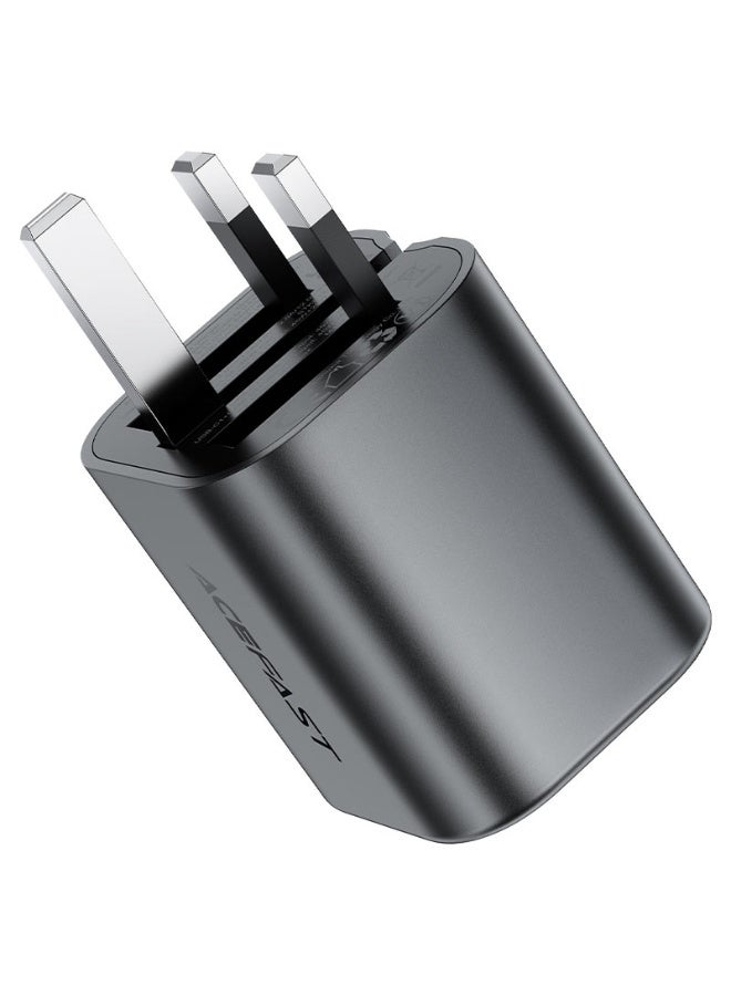 أسيفاست شاحن حائط ACEFAST A122 بقوة 65 واط بتقنية GaN مع منفذي USB-C ومنفذ USB-A وقابس بريطاني - Image 5