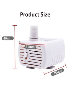 GMORO Ultra-Quiet Mini Submersible Brushless Water Pump Fountain,Suitable for Aquariums,Pet Water Dispensers,Automated Water Circulation,Ice Machines,Soilless Cultivation,and Process Flow Water  - Image 5