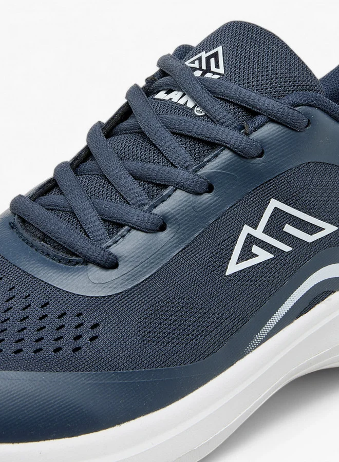 Oaklan by Shoexpress Textured Sports Shoes with Lace-Up Closure