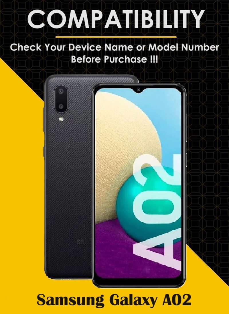 AINA 5 Pieces Tempered Glass Screen Protector 5D Designed For Samsung Galaxy A02 Full Glue Edge to Edge Full Screen Coverage And Bubble Free - Image 3