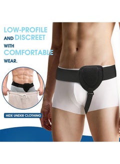 DAREU Inguinal Hernia Belts for Men - Inguinal Hernia Support for Men to Keep Inguinal/Groin Hernias in Place from Protruding, Hernia Truss for Support Prior/Post Surgery, Adjustable & Removable  - Image 5