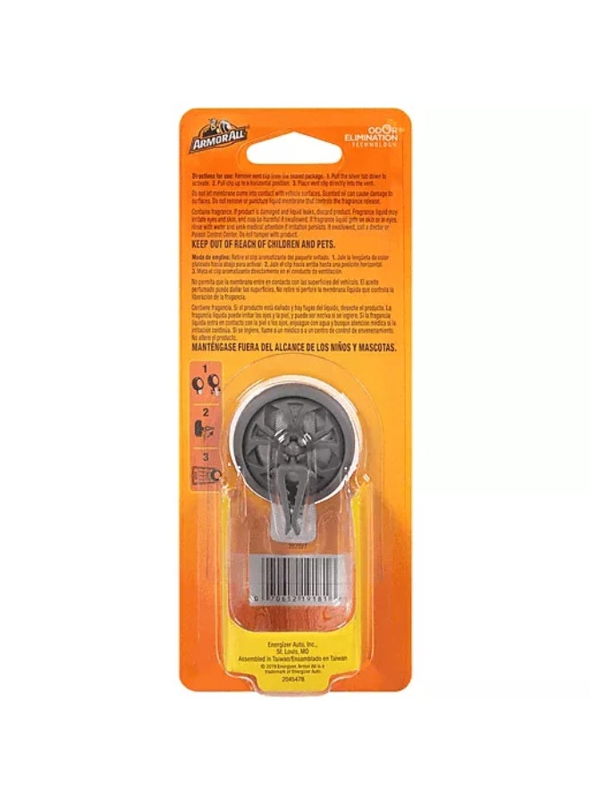 Armor All Fresh Fx Vent Clip Smoke X Citrus Breeze Scent Car Air Freshener 2.5 ml - Image 2