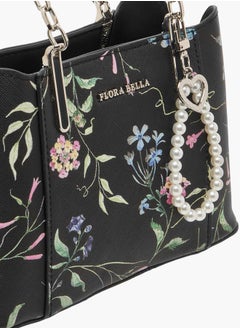 Flora Bella By Shoexpress Womens Solid Tote With Zip Closure Ramadan Collection  - Image 5