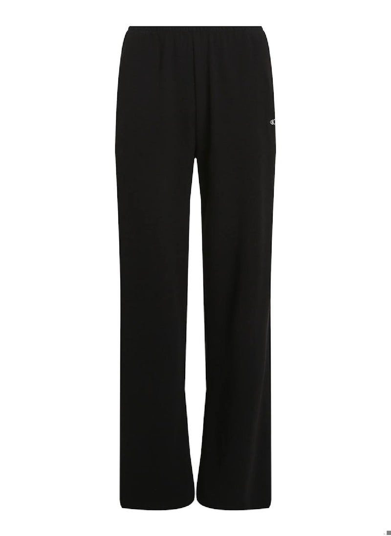 Calvin Klein Jeans Women's Soft Straight Casual Pants - Viscose blend, Black  - Image 2