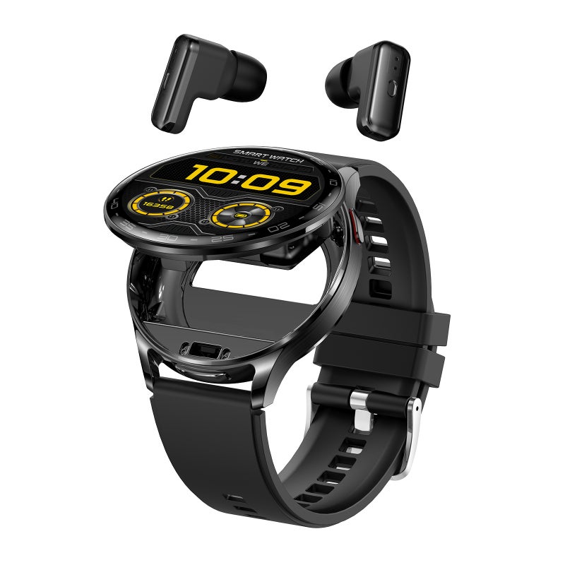 Smartwatch Earbuds IP67 Waterproof 2 In 1 Multi-Function - BT 5.0 Stable Connection Fitness Tracker For Android iOS Compatible Users - Image 2