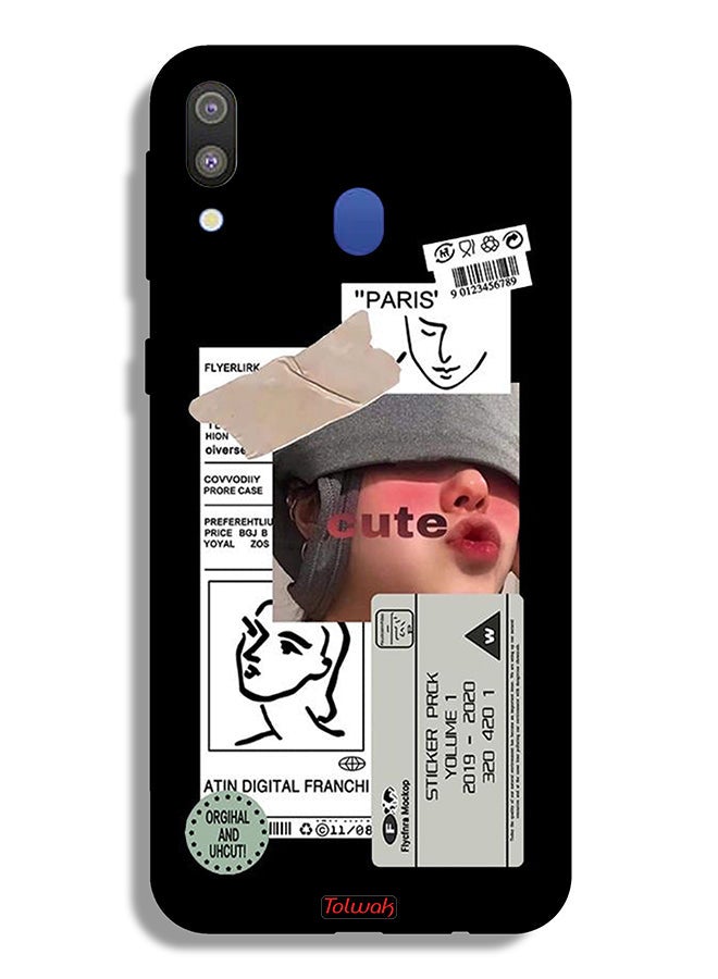 Tolwak Samsung Galaxy M20 Protective Case Cover Cute Sticker - Image 2