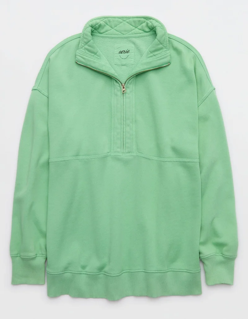 Aerie Aerie Quarter Zip Sweatshirt