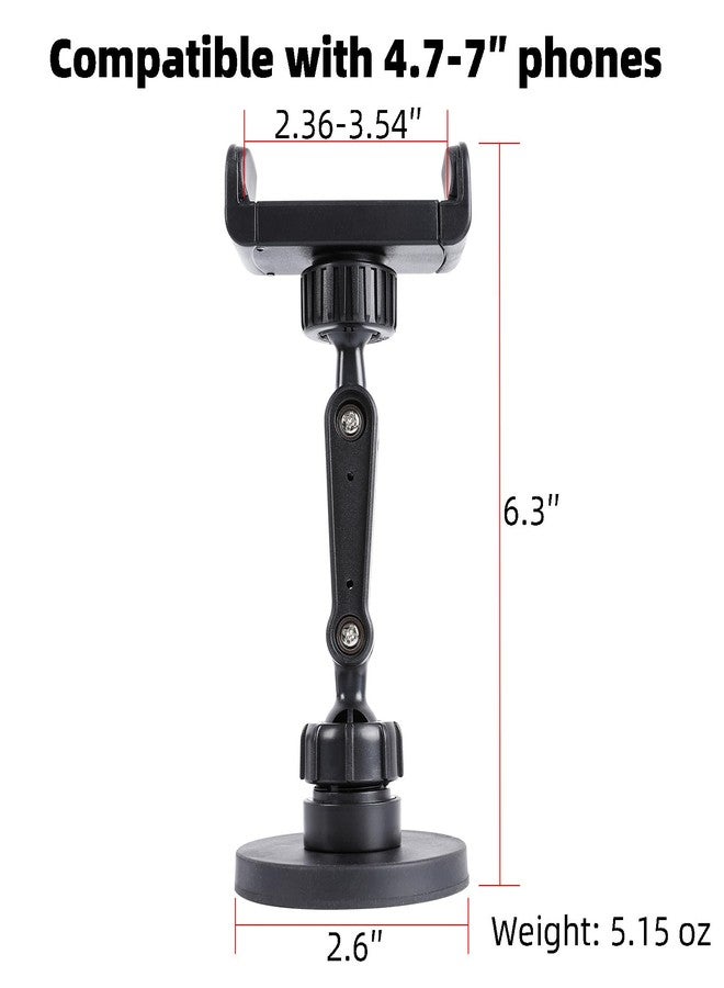 FPN Gym Magnetic Phone Holder Mount Attach to Metal Surface, 360° Rotatable Heavy Duty Magnet Phone Mount for Gym Workout Record, Compatible with iPhone, Samsung, All Cell Phone - Image 5