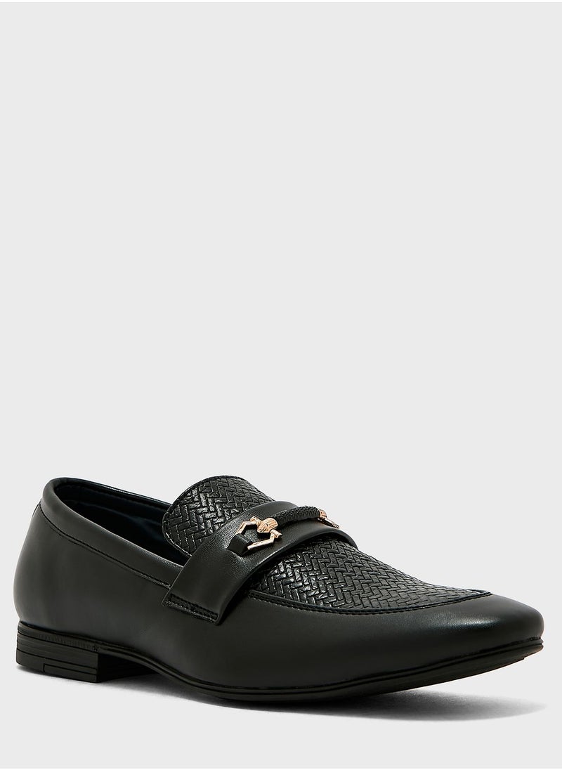 روبرت وود - Saddle Detail Formal Slip Ons - Image 1