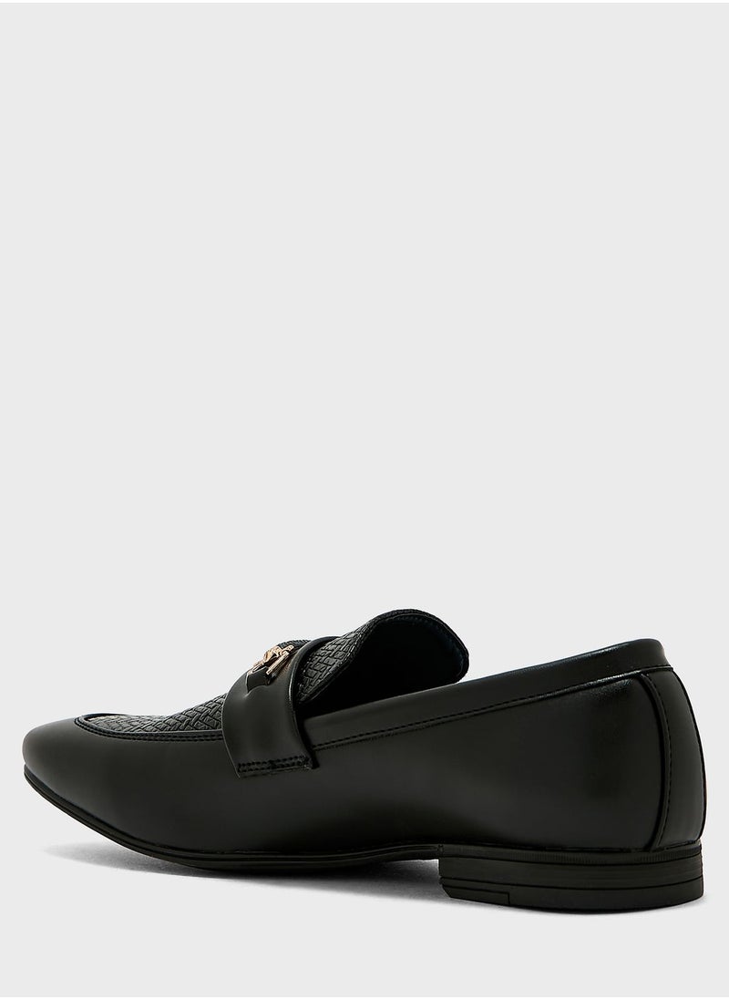 روبرت وود - Saddle Detail Formal Slip Ons - Image 1