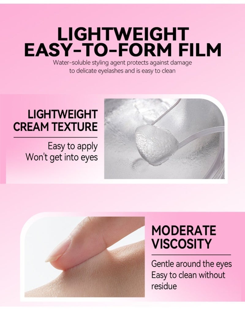 D'AMMA'N Lash Lift Glue Balm Fruit Flavor - Strong Sticky Eyelash & Eyebrow Perm Glue Balm, Fast Setting Brow Lamination Gel & Lash Lifting Adhesive for Home & Salon Use - Image 4