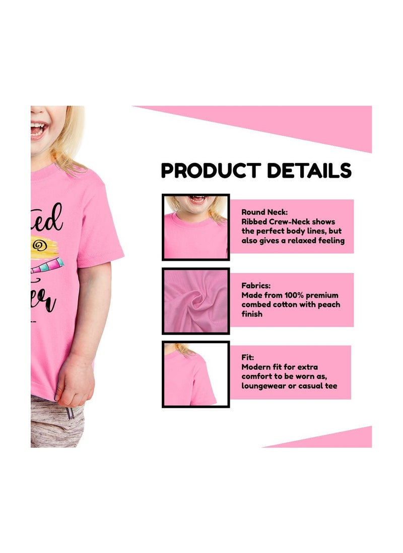 PRINTSHOP4ME Big Sister Printed T-Shirt Promoted to Big Sister Announcement T-Shirt for Baby and Toddler Short Sleeve Tshirt for Little Baby Girls  - Image 5