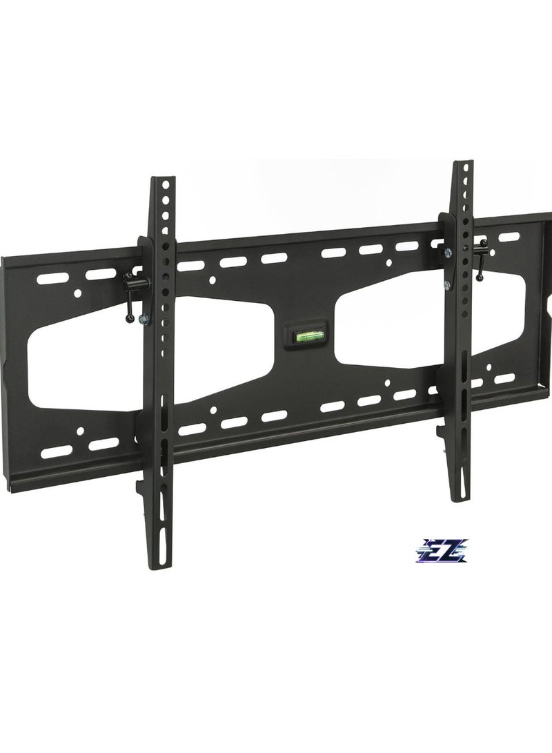 ELTRAZONE Slim Tilting TV Wall Mount Bracket for 32-55 Inch Samsung, Sony, Vizio, LG, Sharp TVs with Low Profile Design up to VESA 600x400mm, Black - Image 1