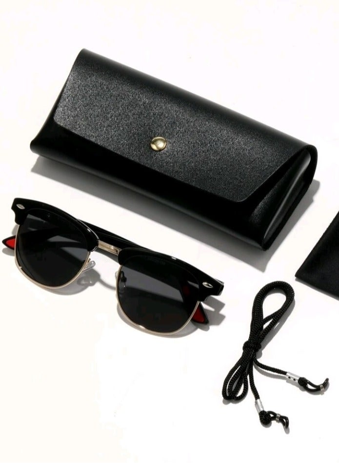 ديلز بيك نظارة شمسية رجالية أنيقة وعصرية واقية من الأشعة فوق البنفسجية - Image 4