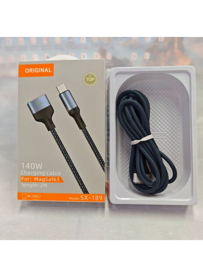 Suitable For Apple Third Generation Notebook Data Cable Pd3.1magsafe3 Magnetic Suction 140w/240w/masbook - Image 2