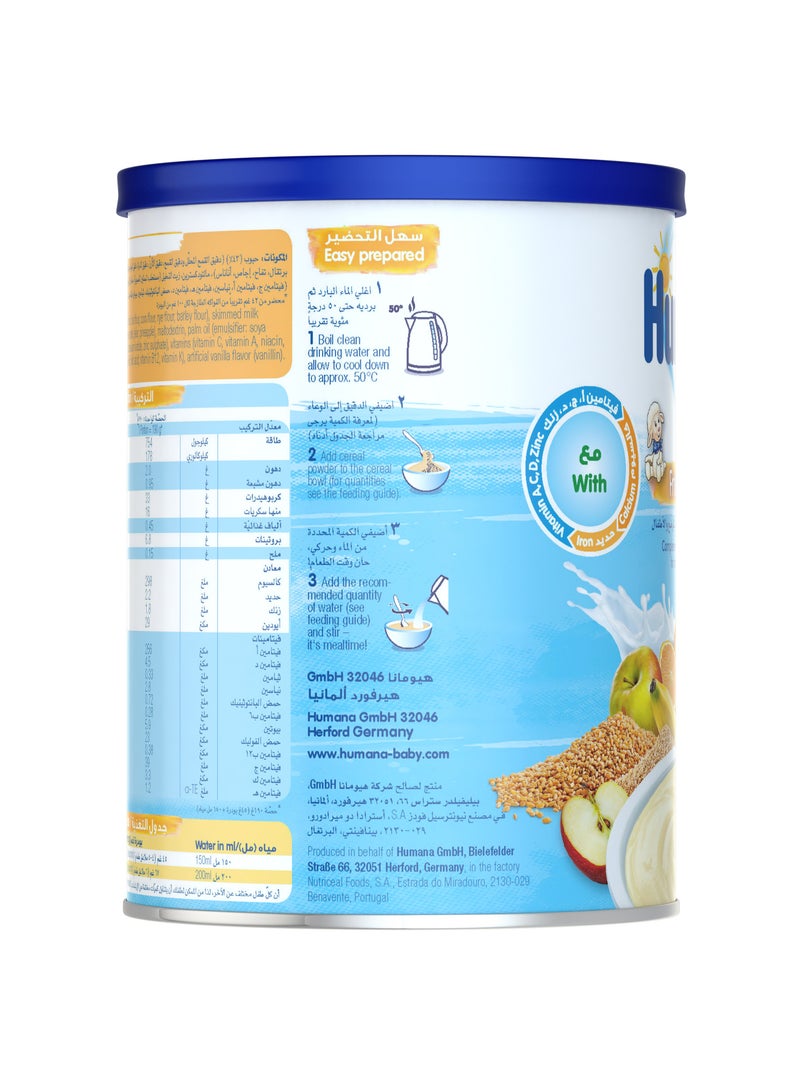 Humana Baby Milk Cereals Wheat And Fruits Pack 2 x 400g - Image 5
