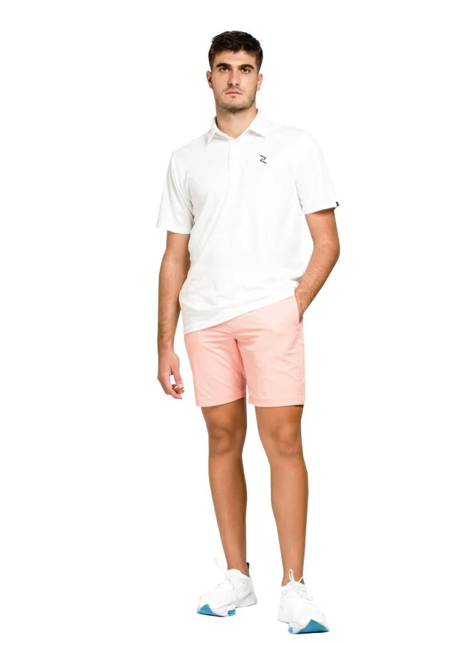 زيسي Men's Solid Golf Polo Shirt