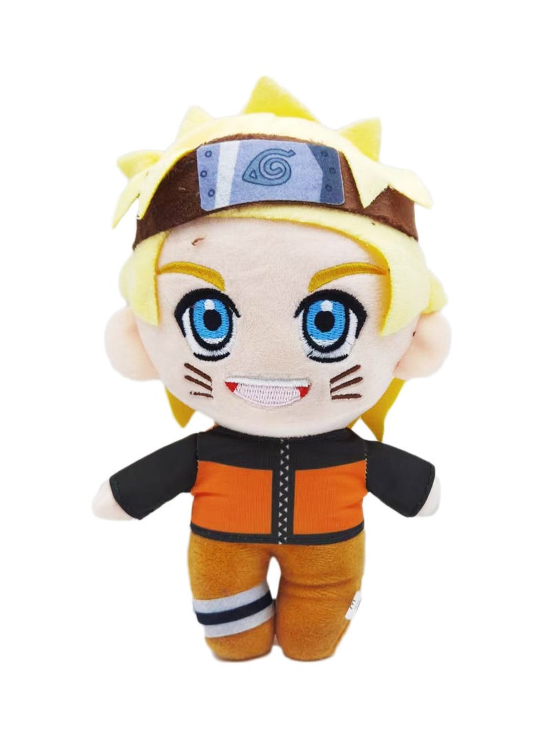 null - New Naruto Plush Toy Classic Cartoon Peripheral Doll (Q Version Of Smiling Naruto) - Image 1